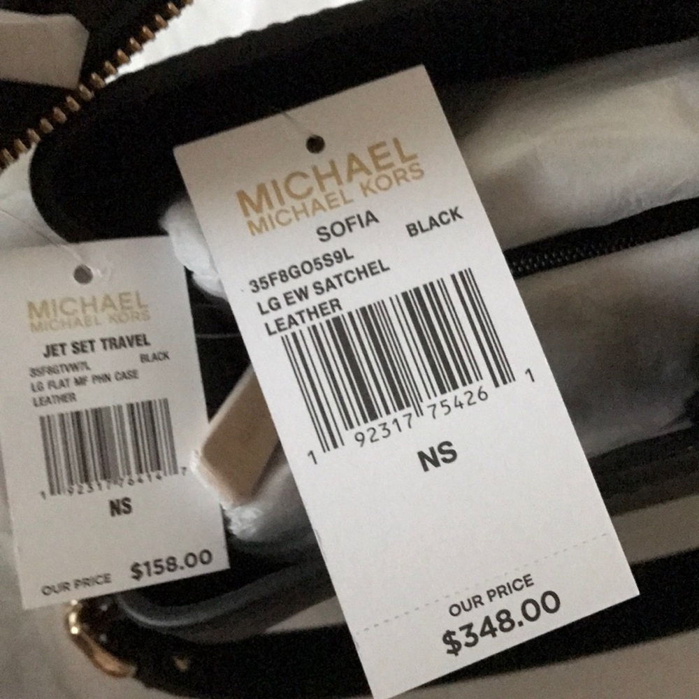 ❤️🌷mk Satchel set/Sofia/large/crossbody&wallet - Picture 3 of 8
